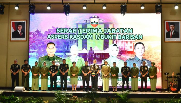Regenerasi Kepemimpinan, Pangdam I/BB Pimpin Sertijab Tiga Jabatan Strategis