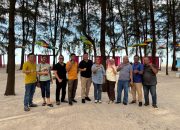 Ketua SMSI Sumut Minta Evaluasi Kepengurusan Sergai Saat Kunjungi Pantai Romantis