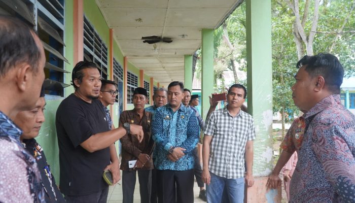 Wabup Deli Serdang Tinjau SMP Negeri 2 Galang yang Jadi Sengketa