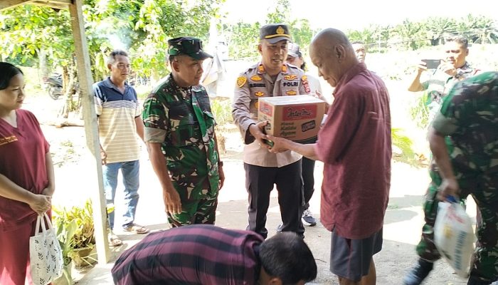 Polres Sergai Gerak Cepat Bantu Korban Puting Beliung