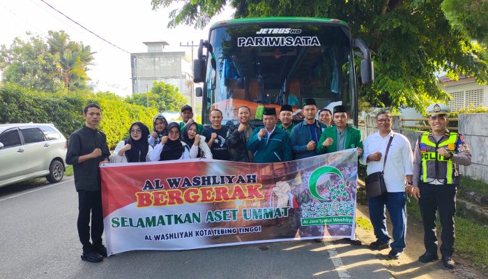 Sekretaris GPA Apresiasi Kastel Polres Tebingtinggi atas pengawalan warga Al Washliyah menyampaikan Aspirasi