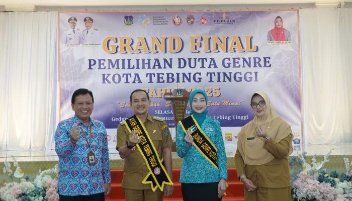Wali Kota Tebing Tinggi Berharap Duta Genre Menjadi Roke Model dan Penyalur Informasi Atasi Permasalahan Remaja