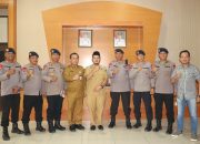Bangun Sinergi, Danyon C Brimob Polda Sumut Temui Bupati Padang Lawas Utara