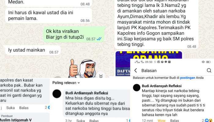 Viral! Diduga Tantang APH, Bandar Narkoba di Kampung Jati Tebing Tinggi Tuai Sorotan Publik