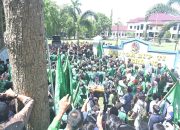 Mhd Amril Harahap : Apresiasi dan ucapkan terimakasih atas Pengamanan dari Kapolres Deli Serdang terhadap 17.000 Masa Aksi yang Demo didepan kantor bupati.