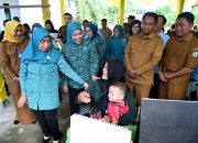 Wakil Ketua Tim Posyandu Sumut Tinjau Posyandu dan PAUD di Desa Sei Buluh