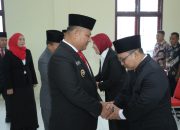 Wakil Bupati Lantik Dua Pejabat Disdukcapil Asahan
