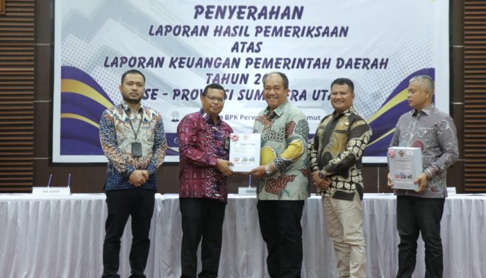 Lagi, Pemkab Asahan Raih Opini WTP Dari BPK