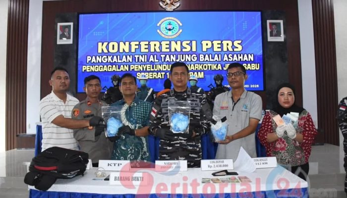 Aksi Heroik Tim F1QR TNI AL Gagalkan Sabu 1,5 Kg di Muara Sungai Asahan