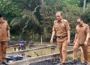 Wali Kota dan Wakil Wali Kota Kunjungi Warga Korban Kebakaran di Gang Jawa Kelurahan Sirantau dan Pematang Pasir