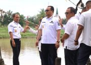 Wali Kota dan Wakil Wali Kota Tanjungbalai Tinjau Aktivitas Pasar Veteran dan Rencana Normalisasi Sungai Silo