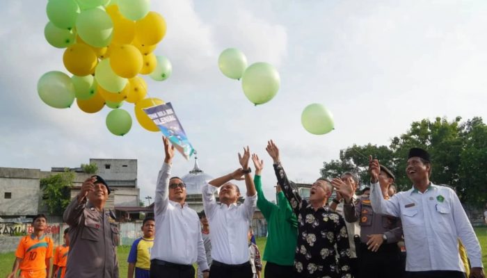 Wali Kota Tanjungbalai Buka Turnamen Sepak Bola Mini Milenial 2025