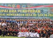 Wali Kota Tanjungbalai Hadiri Upacara Penutupan TMMD ke-124 Tahun 2025