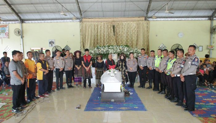 Upacara Penghormatan Terakhir untuk Almarhum Brigadir Syaiphulisa Sembiring