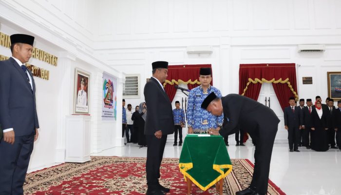 Bupati Sergai Lantik Sekda Definitif, Suwanto Nasution