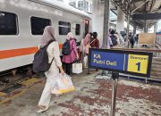 Lonjakan Penumpang Warnai Hari Pertama Libur Panjang Idul Adha di Stasiun Medan