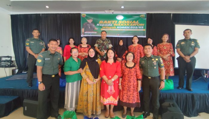 Kodam I/BB Gelar Baksos Serentak di Empat Provinsi Sambut HUT ke-75