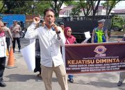 Puluhan Massa ALISSS Desak Kejatisu Usut Dugaan Korupsi di Dinas Pendidikan dan Dinas PMD Sergai