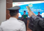 Pertama Kali, Wali Kota Medan Rico Waas Lantik 4 Pejabat Administrator