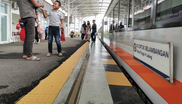 Lonjakan Penumpang Kereta Api Awal Libur Sekolah di Sumatera Utara