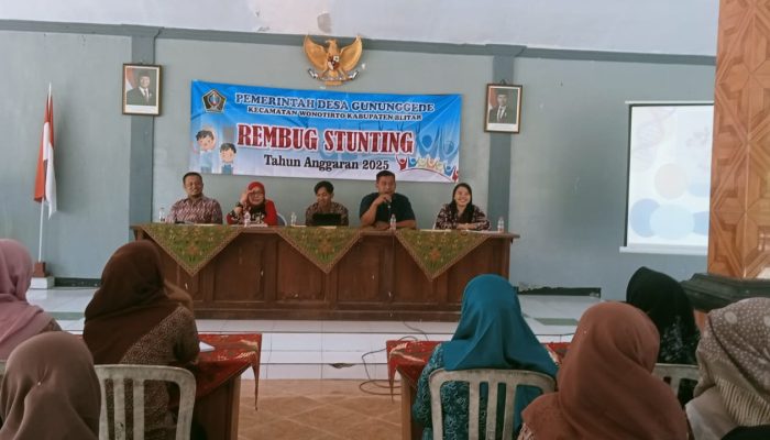 Pemdes Gununggede Gelar Rembug Stunting, Siapkan RKPDes 2026