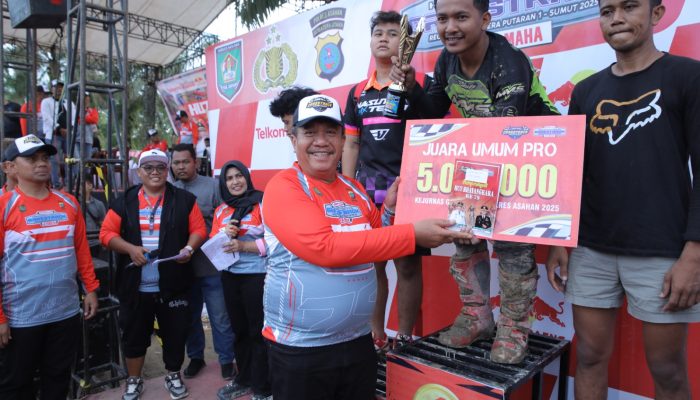 Bupati Berharap Kejurnas Grasstrack Berlanjut Di Asahan