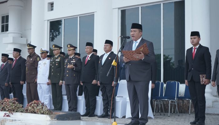 Bupati Asahan Pimpin Upacara Harlah Pancasila