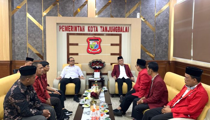 Wakil Wali Kota Tanjungbalai Terima Audiensi PW Pemuda Muslimin Indonesia Sumut