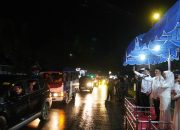 Wali Kota dan Wakil Wali Kota Tanjungbalai Lepas Pawai Takbir Meriahkan Idul Adha