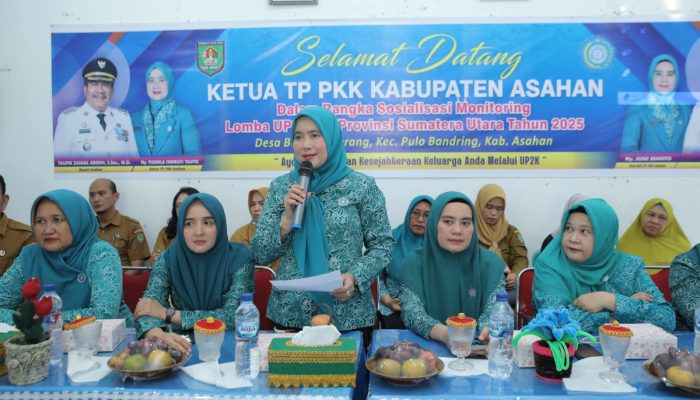 Ketua TP PKK Asahan Ajak Semua Pihak Jadikan Bunut Seberang Terbaik Di Sumut