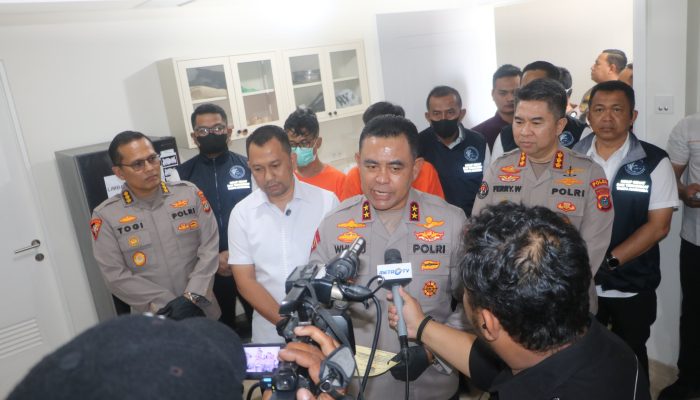 Polda Sumut Bongkar Pabrik Liquid Vape Narkotika Senilai Rp300 Miliar
