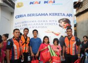 Sosialisasi Humanis, KAI Kampanye Bahaya Lemparan ke Kereta Api