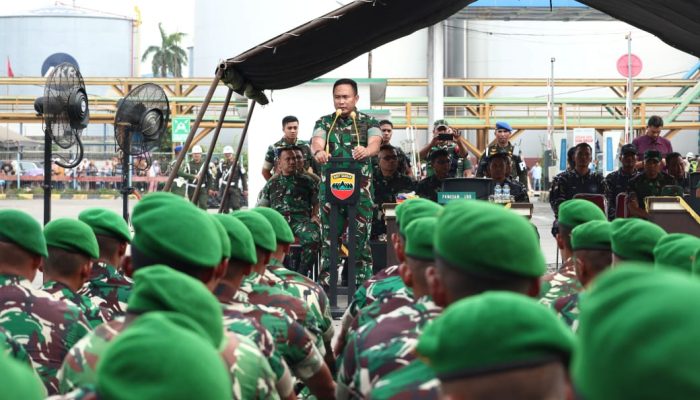 Pangdam I/BB Sambut 1.524 Prajurit Brigade TP 89 di Belawan