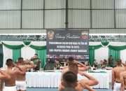 Pangdam I/BB Pimpin Sidang Akhir Penerimaan Bintara TNI AD 2025
