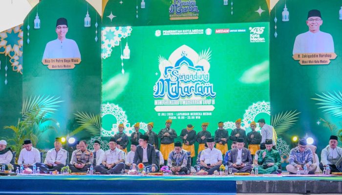 Wali Kota Medan Ajak Warga Hijrah Menuju Masyarakat Beradab dan Penuh Kepedulian