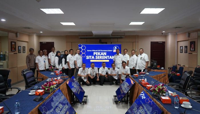 DJP Sumut I Gelar Pekan Sita Serentak, Aset Senilai Rp2,3 Miliar Disita