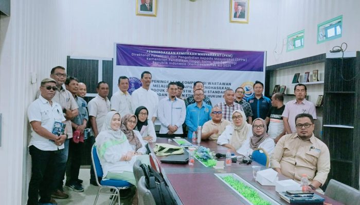 Tingkatkan Kompetensi Wartawan, PWI Sergai Gandeng UMA Gelar Pelatihan Jurnalistik Berbasis SEO