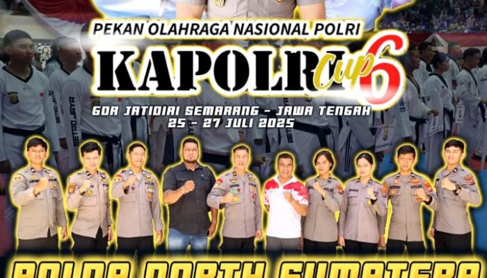 Polda Sumut Kirim Atlet ke Kapolri Cup Ke-6 di Semarang