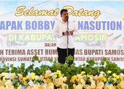 Gubernur Sumut Serahkan Aset Rumah Dinas ke Pemkab Samosir