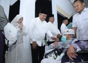 Tangis Haru Keluarga Sambut Kedatangan Jama’ah Haji Asahan