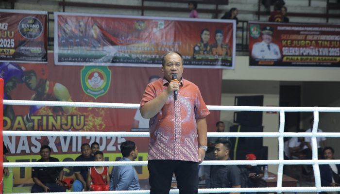 Bupati Asahan Hadiri Pembukaan Kejurda Tinju Seleksi POPNAS XVII 2025
