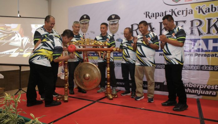 Rakerkab KONI 2025 Bupati Asahan Tegas Komit Dukung Olahraga