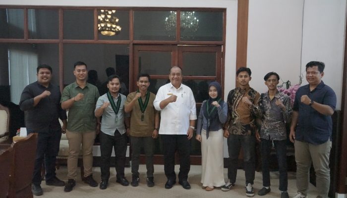Audiensi Dengan Bupati, HMI Cabang Kisaran-Asahan Perkenalkan Pengurus Baru