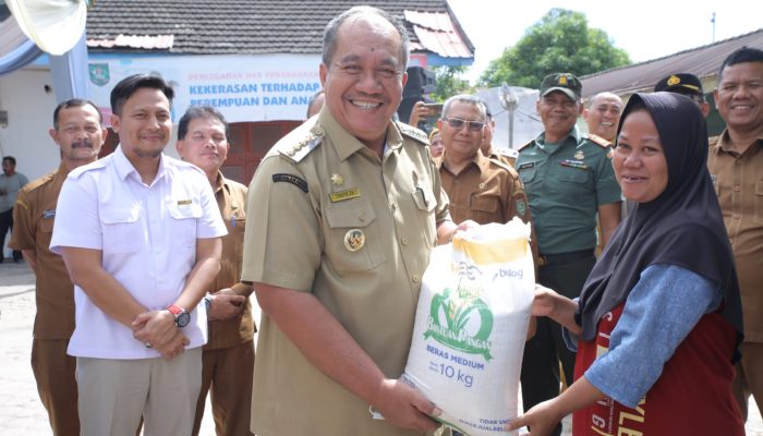 Pemkab Asahan Salurkan Bantuan Beras ke KPM