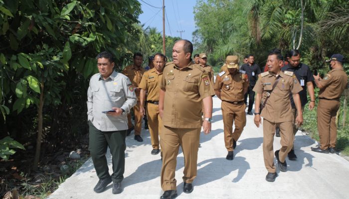 Plt Dirjen Perkebunan Kementan Tinjau Lokasi Cetak Sawah Di Asahan