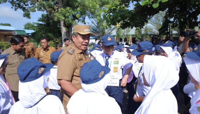Buka MPLS, Bupati Asahan Sampaikan Tiga Nasihat Penting Pada Peserta Didik