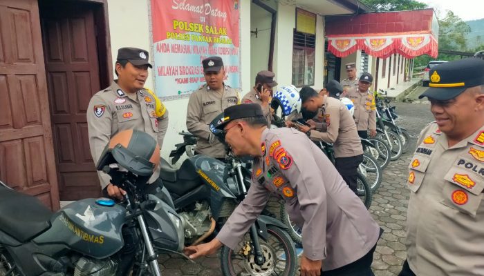Kasat Binmas Polres Pakpak Bharat: Bhabinkamtibmas Harus Aktif, Jangan Cuma Nongkrong di Pos Polisi!