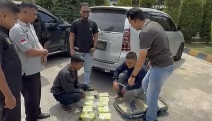 Polda Sumut Gagalkan 10 Kg Sabu Tujuan Palembang, Dua Kurir Gagal Dapat Cuan