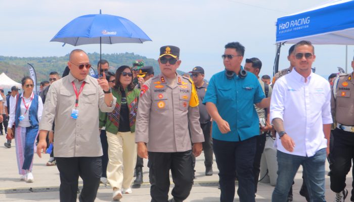 Kapolda Sumut Cek Kesiapan Aquabike & F1H2O: Dari Posko Command Center Sampai Hujan di Danau Toba