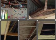 20 Tahun Rusak Parah, Ruang Kelas VI SDN 104303 Kampung Ibus Membahayakan Murid